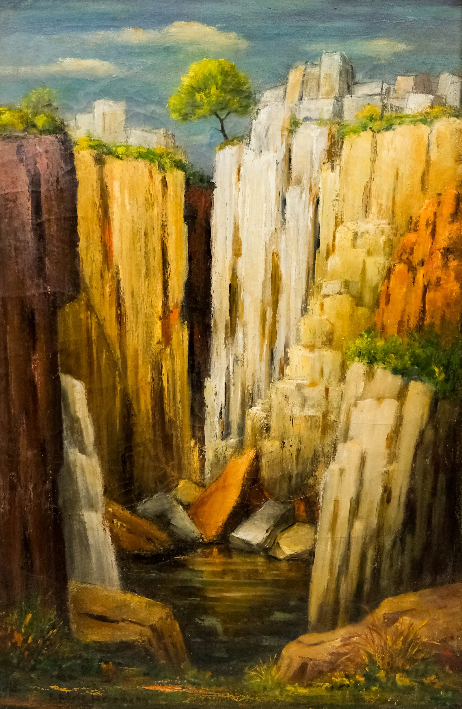 E. Adele Herrmann, "The Palisades"