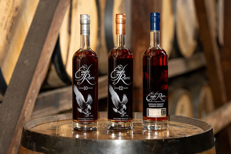 Eagle Rare 17 Year Old, 2026 (1x 700ml) Eagle Rare 12 Year Old (1x 700ml) Eagle Rare 10 Year ...