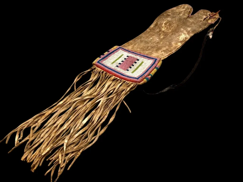 Early 1900s Beaded Plains Pipe Bag