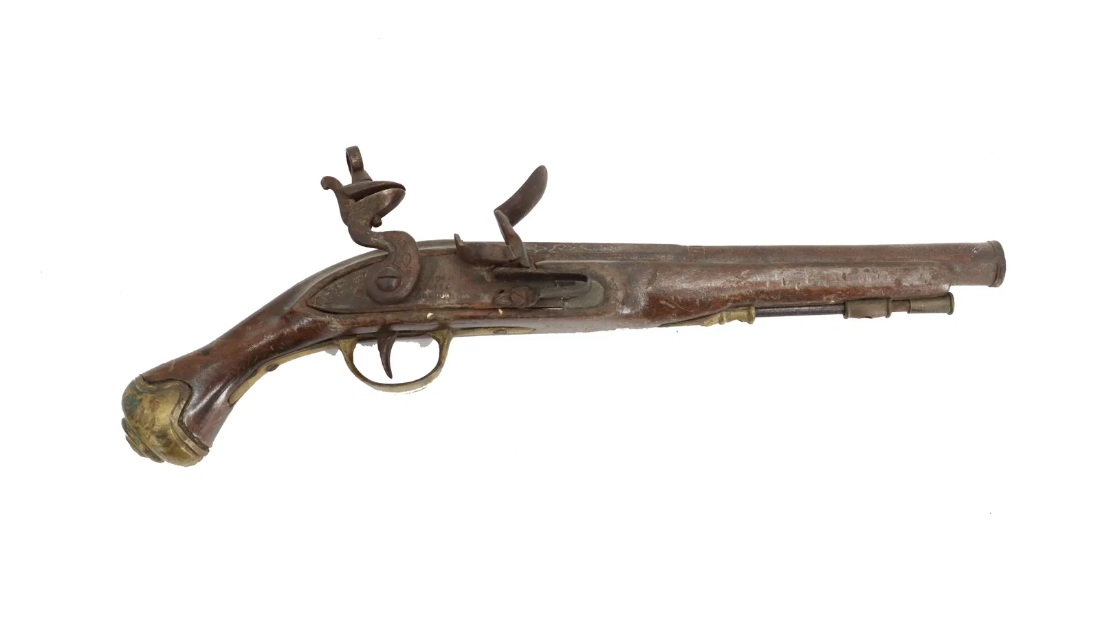 Early 19th Century Brander & Potts Flintlock Pistol