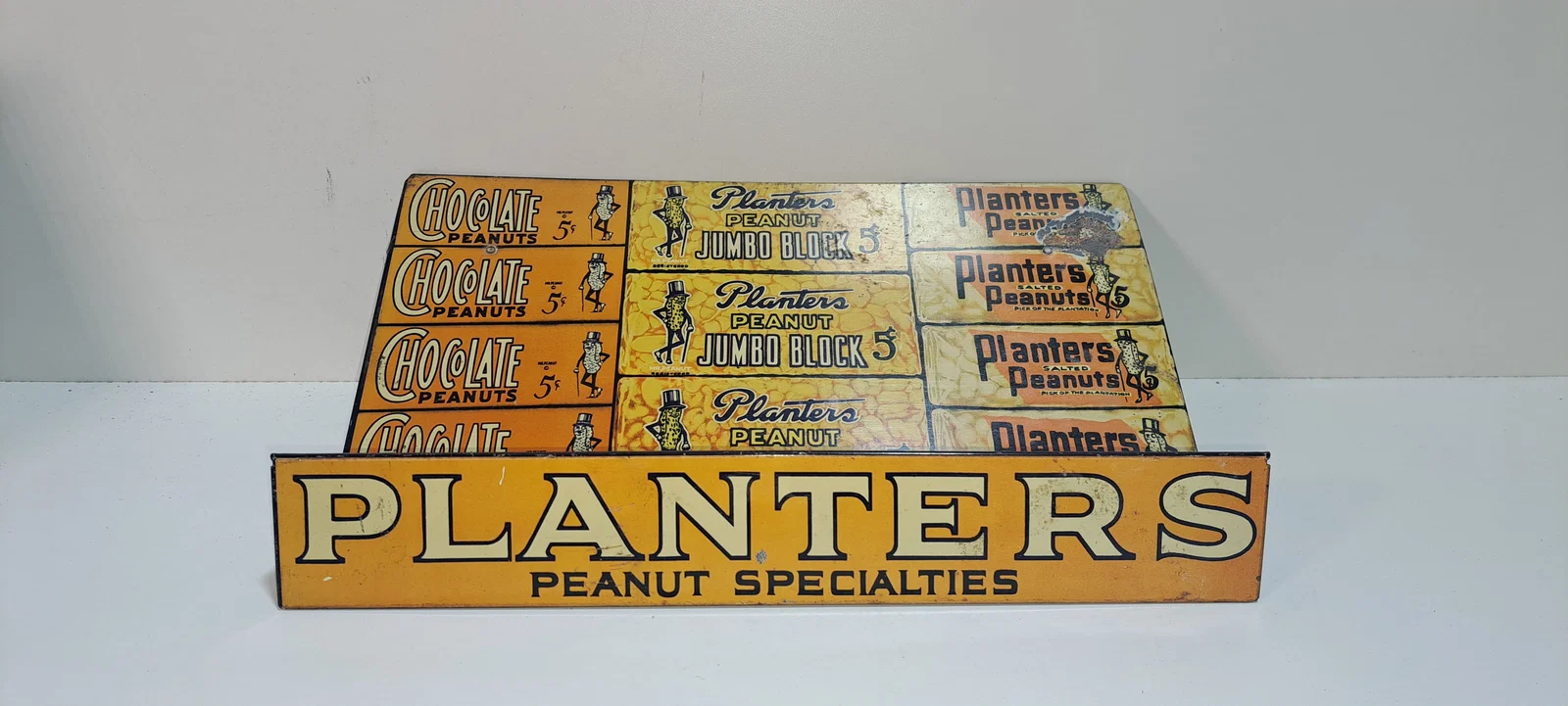 early Planters Peanuts tin display