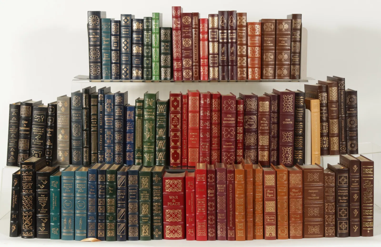 Easton Press Gilt & Leather Bound Book Collection