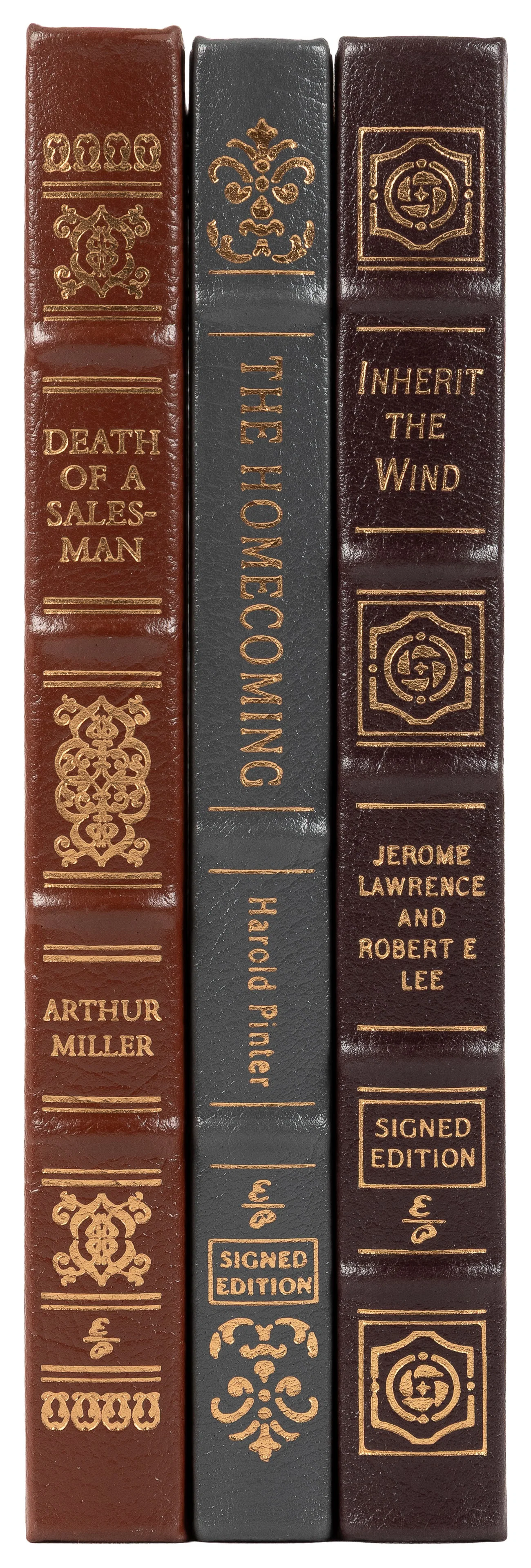 [EASTON PRESS]. Trio of Signed, Limited Editions of Plays. Norwalk, CT: Easton Press, [1998, 2000].
