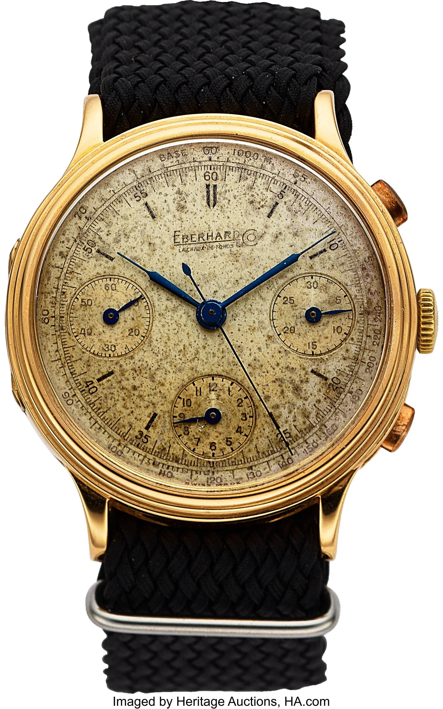 Eberhard 18k Yellow Gold "Clicker" Back Case: 3