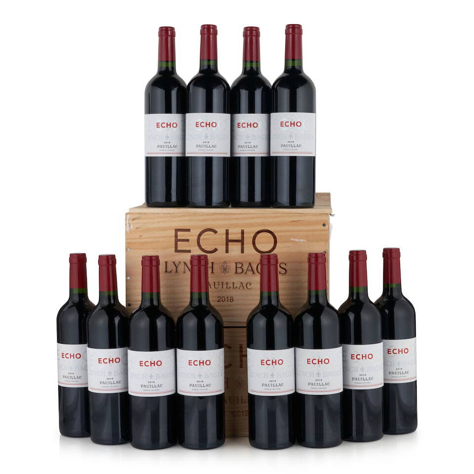 Echo de Lynch Bages, 2018 (12 bottles, 750ml)