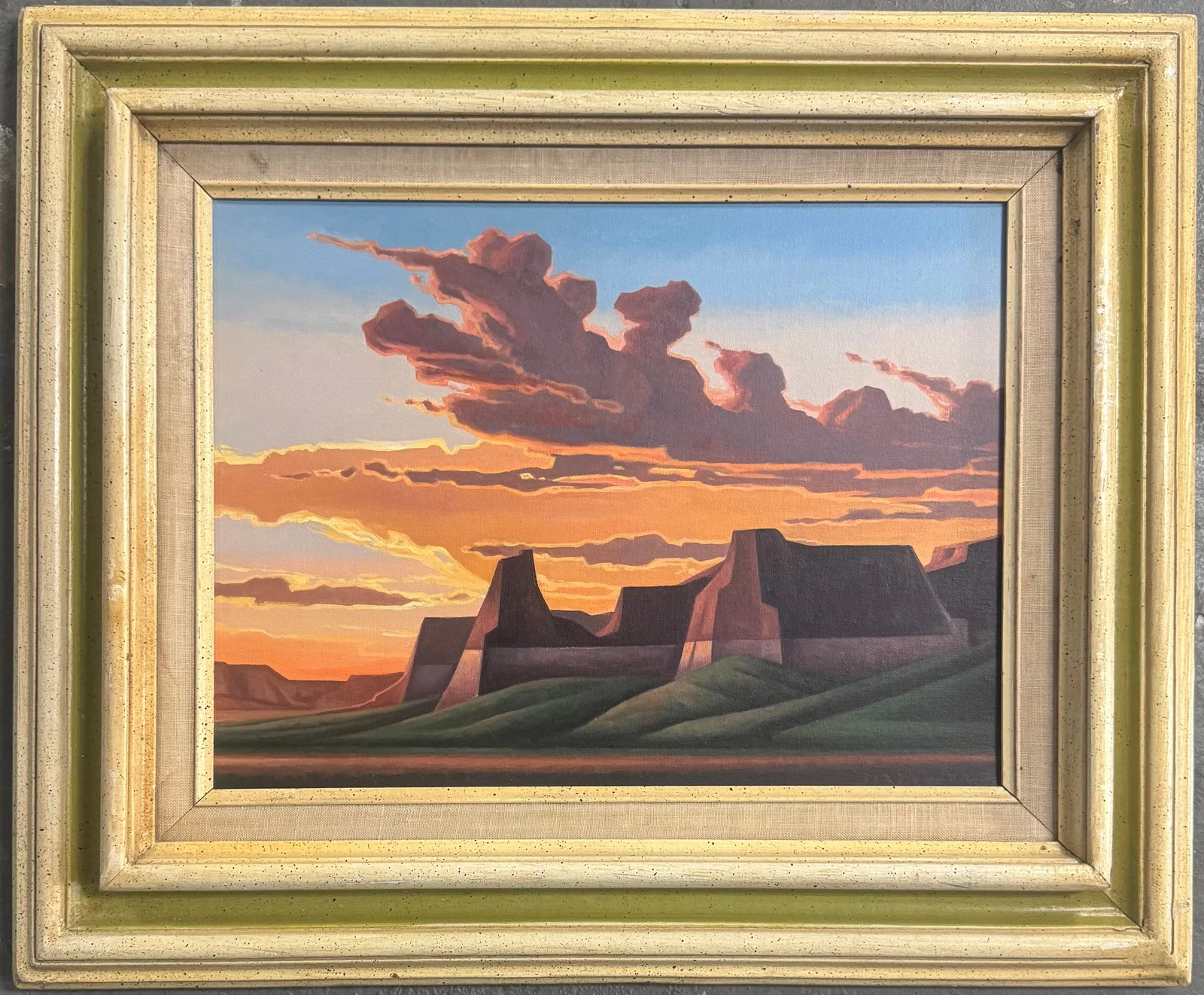 Ed (Edmund) Paul Jr Mell Oil on Canvas
