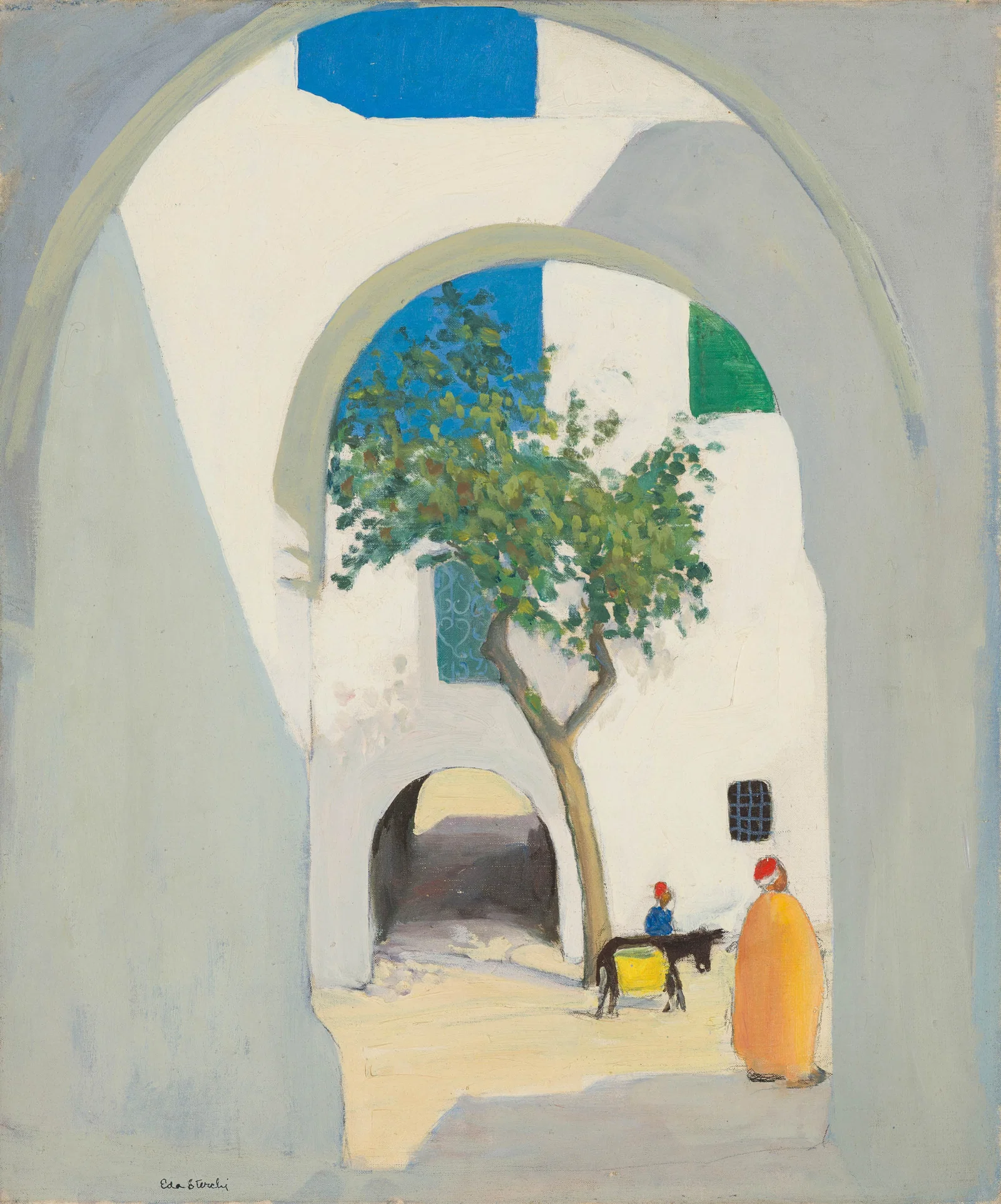 Eda Sterchi Street in Sidi Bou Saïd
