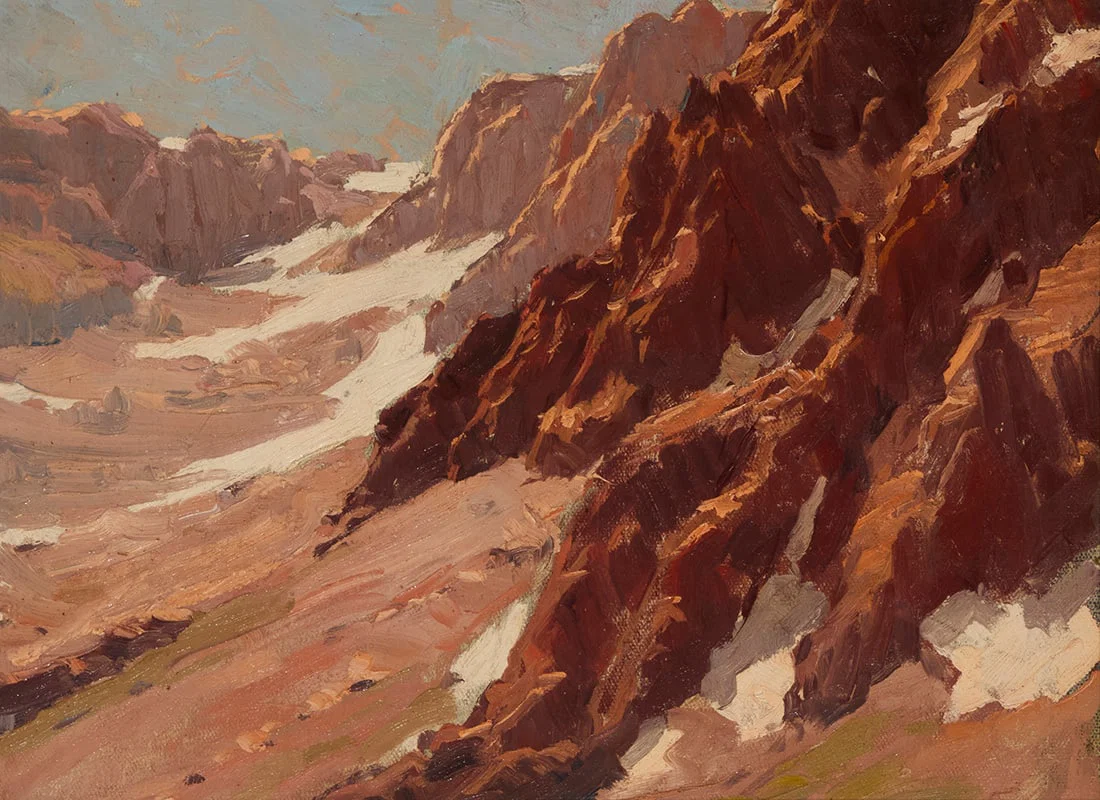 Edgar Alwin Payne (1883-1947), Mountain landscape