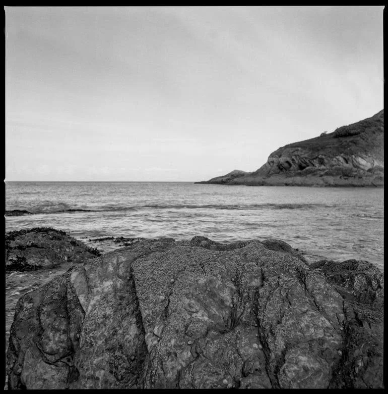 Edition 2/10 - Rocks, Combe Martin, North Devon - Silver Gelatin