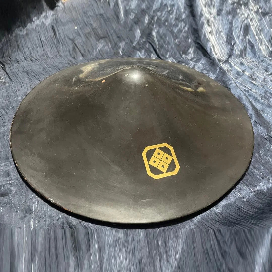 Edo period jingasa (samurai helmet)