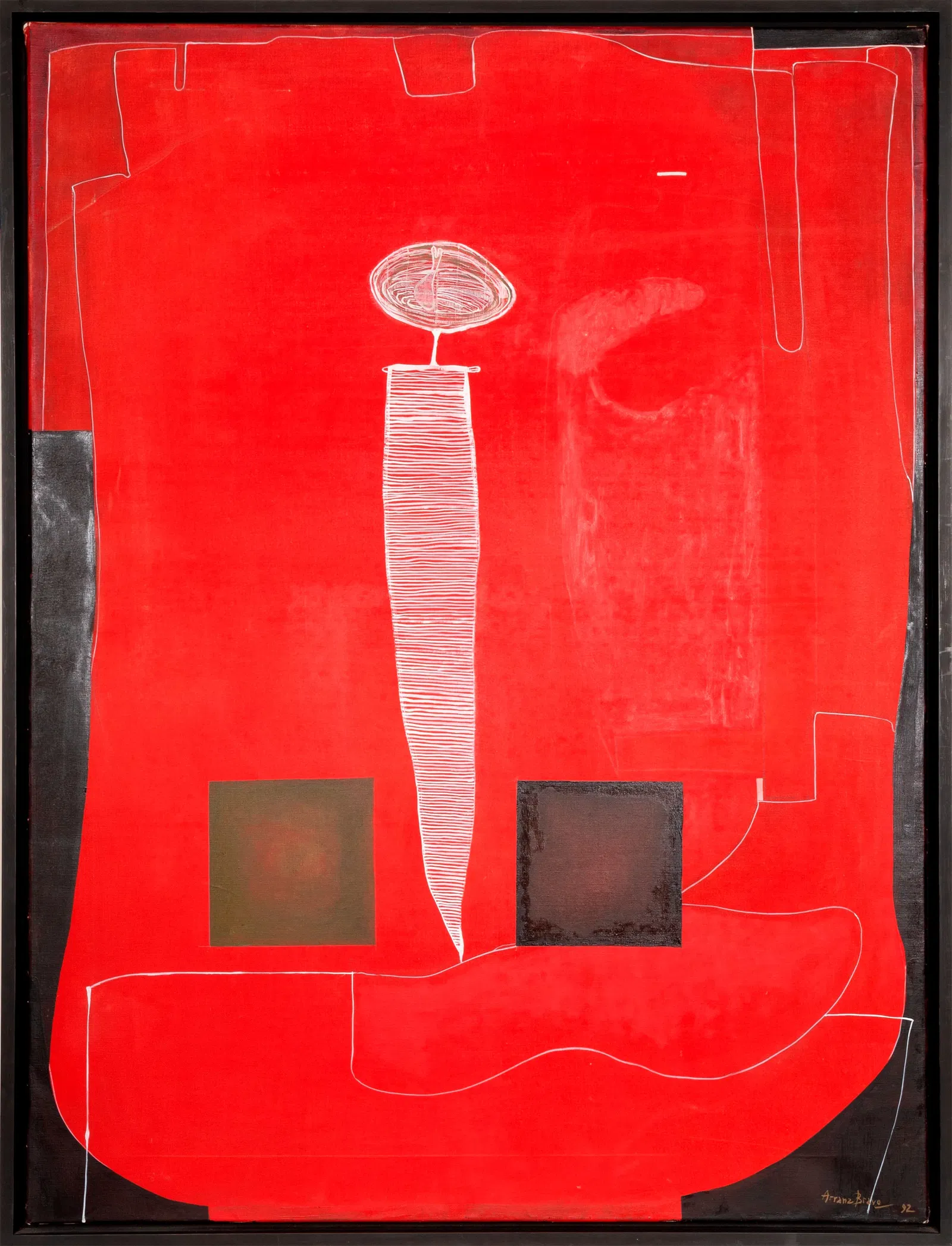 Eduardo Arranz-Bravo, Estigma de Pintor IV, Oil Painting