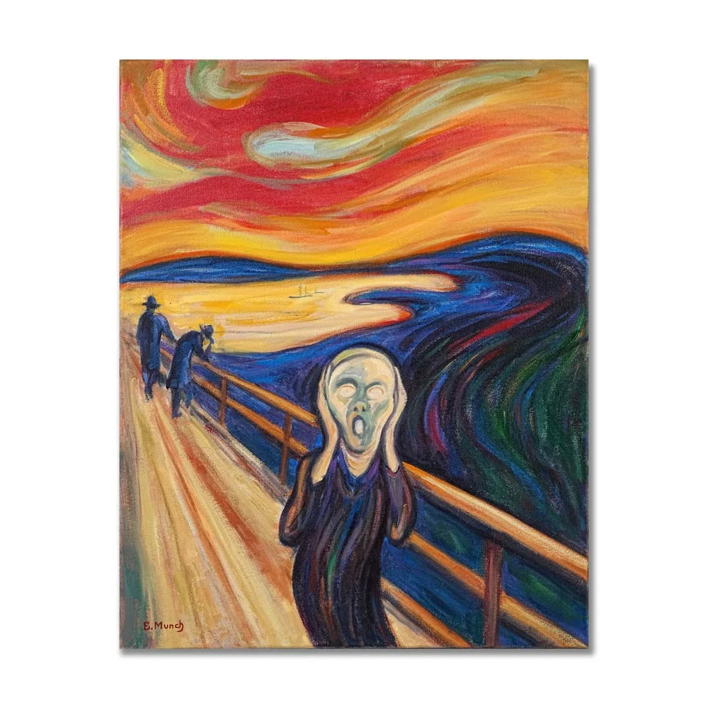 EDVARD MUNCH (1863-1944), ATTRIBUTED TO, OIL ON CANVAS