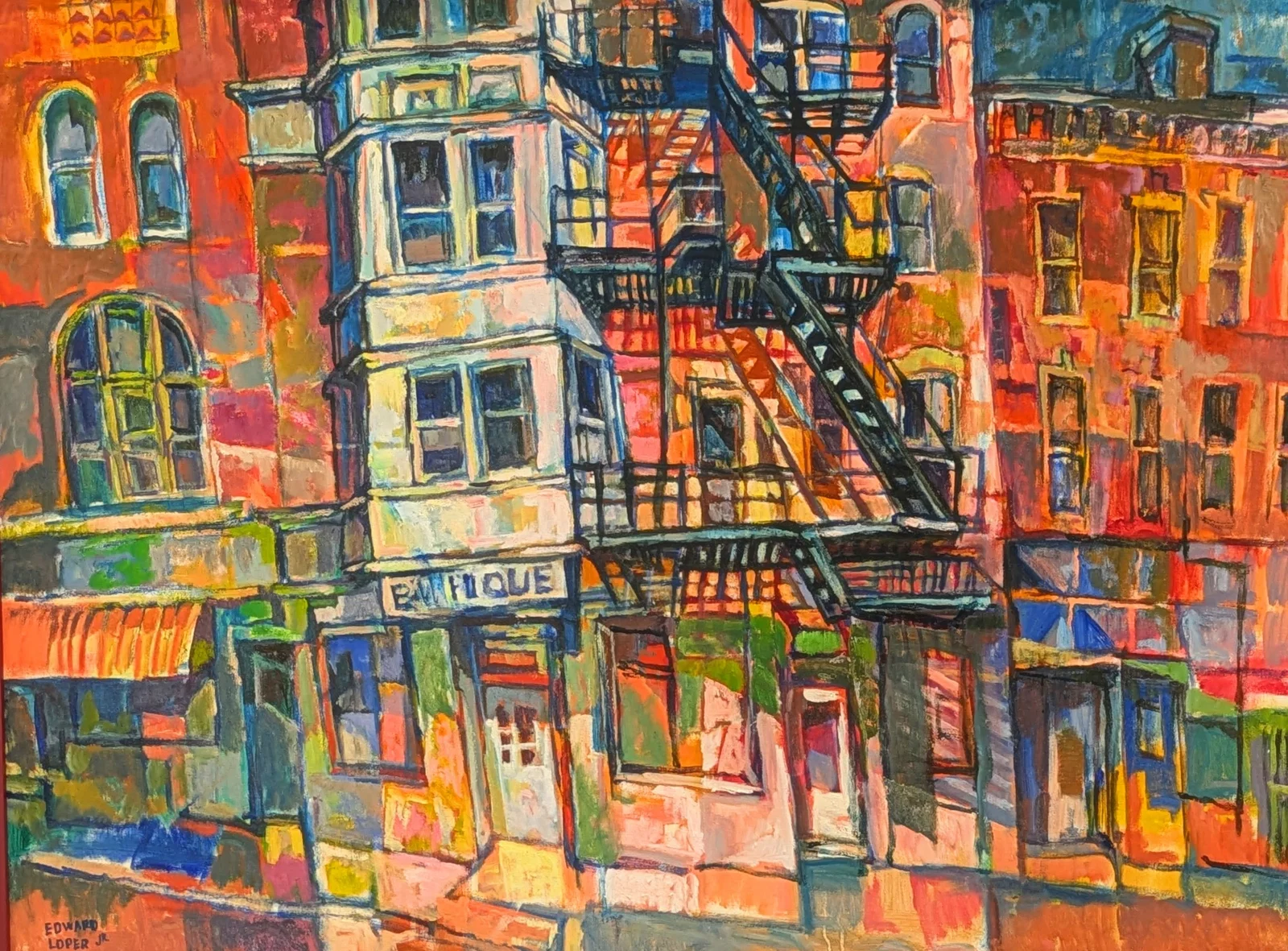 Edward L. Loper Jr. “ Fire Escapes"