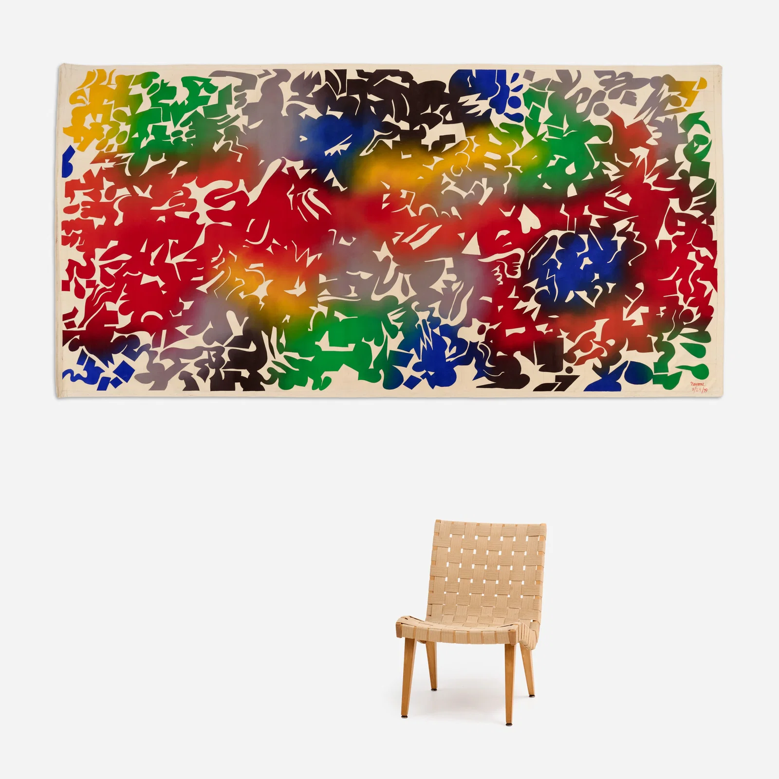 Edward Navone Acrylic on Canvas (1979)