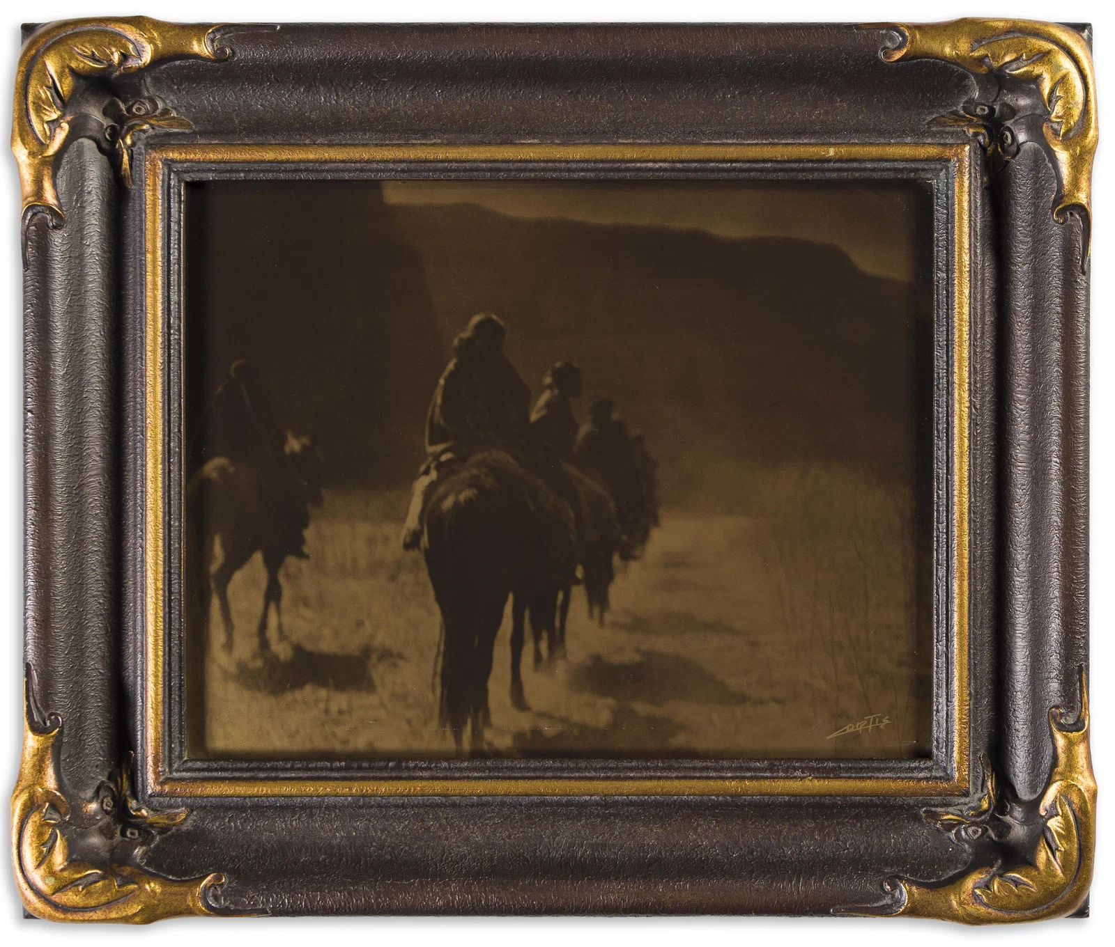 Edward S. Curtis. The Vanishing Race. 1904.
