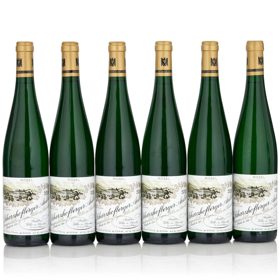 Egon Muller, Scharzhofberger Riesling Auslese Goldkapsel, 2018 (6 bottles, 750ml)