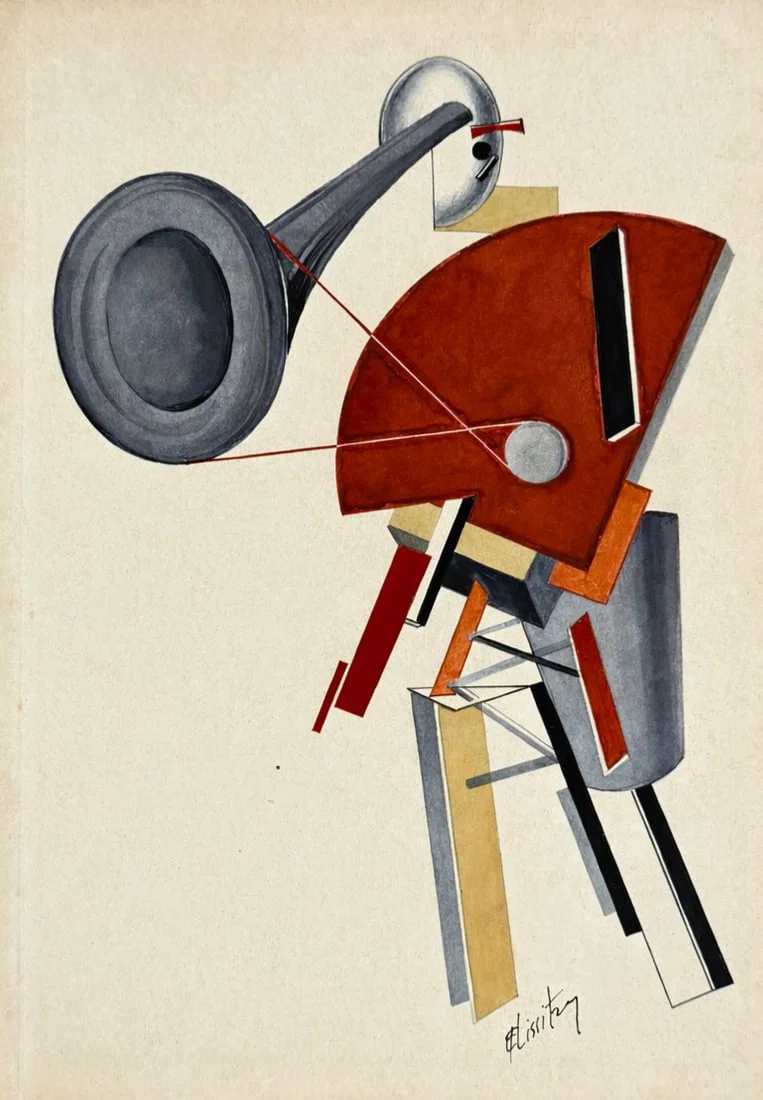 El Lissitzky (1890-1941), Proun, Suprematist Composition