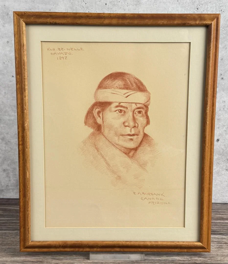 Elbridge Ayer Burbank Klo Be Nelle Drawing