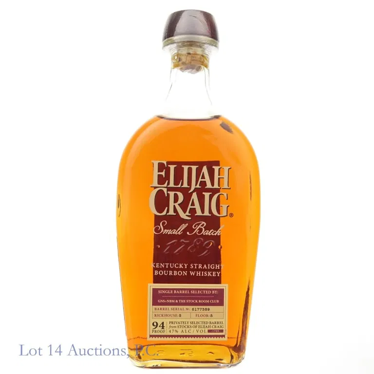Elijah Craig Single Barrel Bourbon GNS+NBM Pick