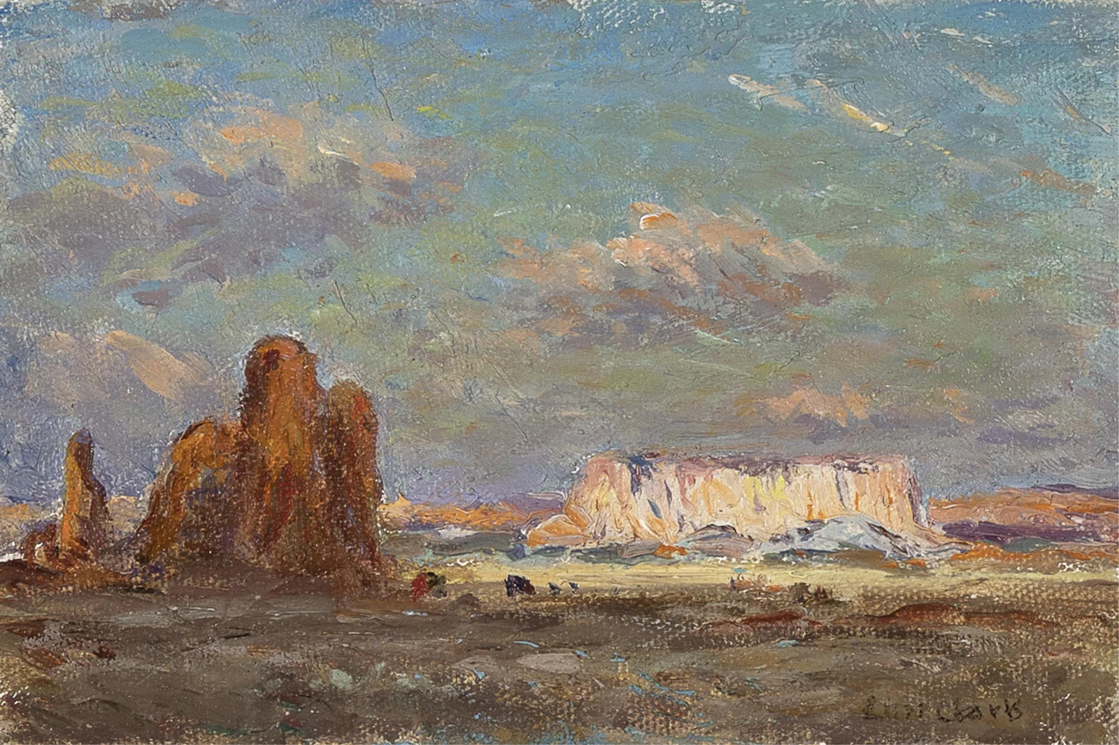 Eliot Candee Clark, Acoma, New Mexico