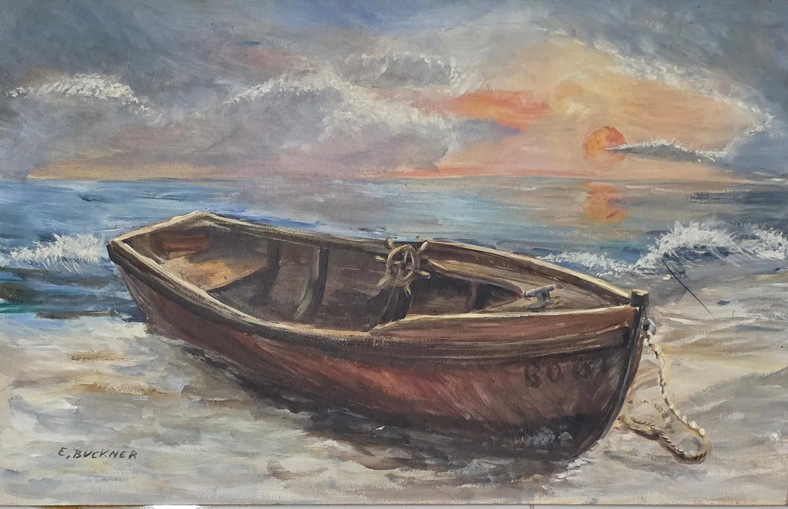 Ellis Buckner (1943 - 1991) is an American landscape artist from Gifford, FL and one of the original