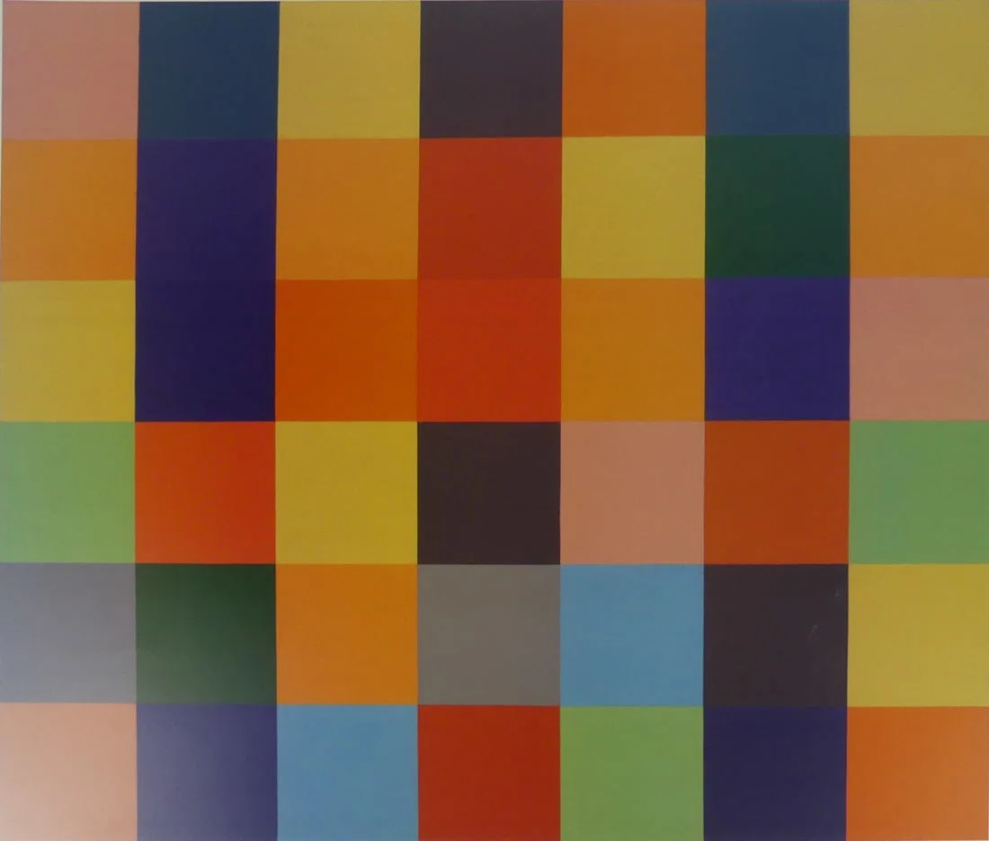 ELLSWORTH KELLY 'SANARY' SIGNED LITHOGRAPH