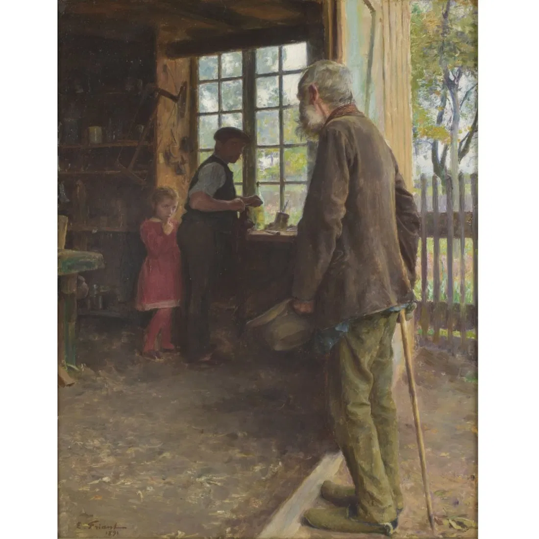 Emile Friant, French (1863-1932)
