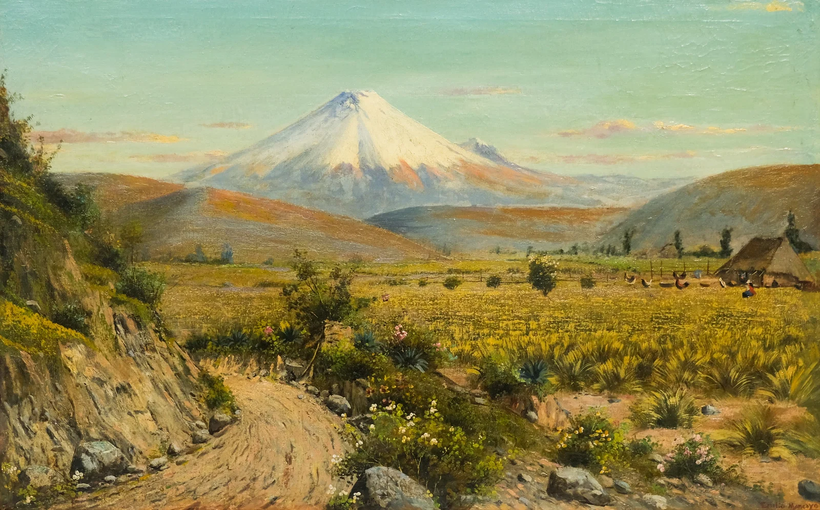 Emilio Moncayo, Chickens in the Hills