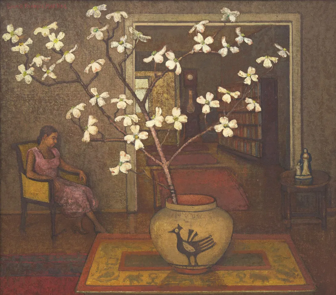 Emma Fordyce MacRae (American, 1887-1974) Dogwood in Hopi, 1954