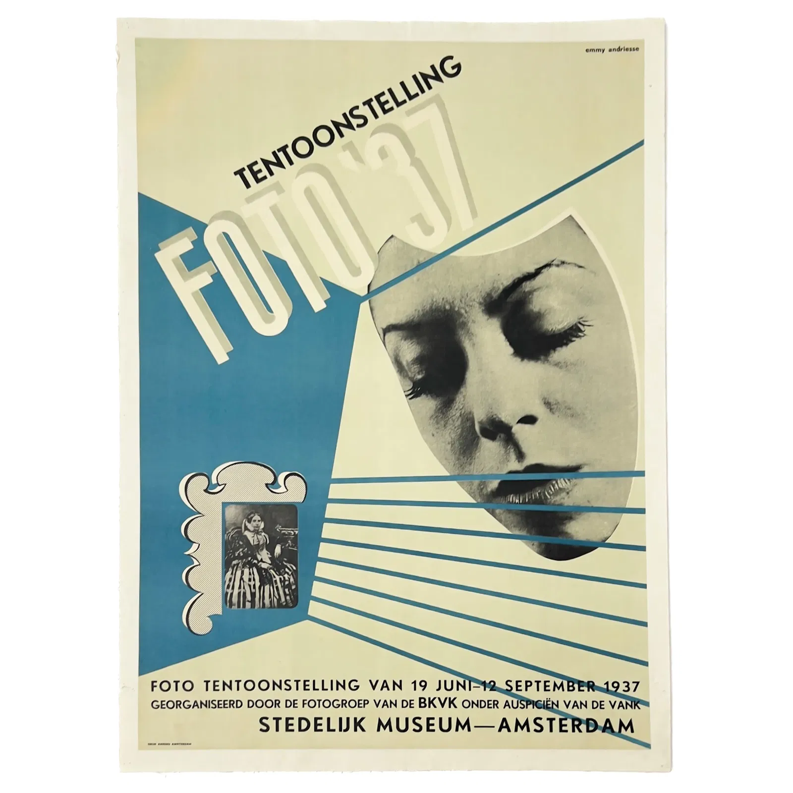 Emmy Andriesse - Tentoonstelling Foto '37 Poster