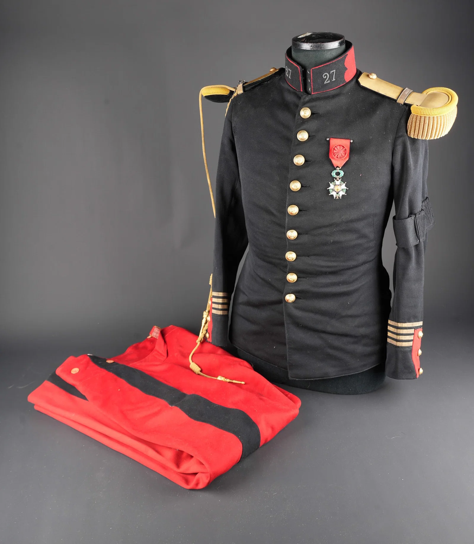 Ensemble d officier 27eme RI. Officer’s set, 27th Infantry Regiment