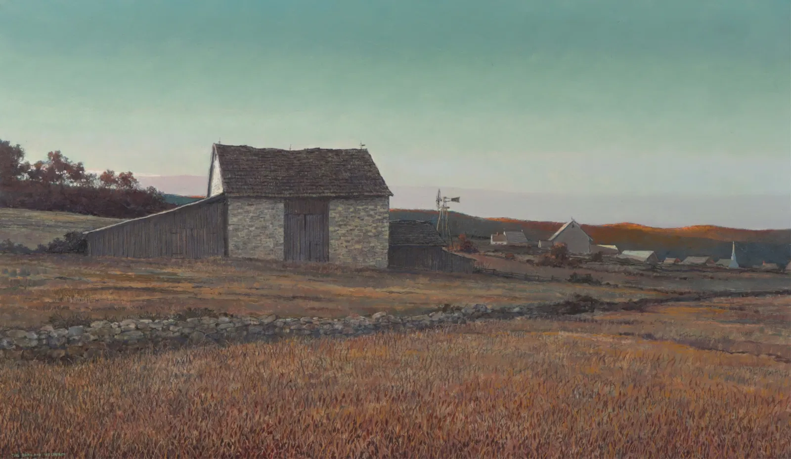 Eric Sloane - The Barn and the Church O/B