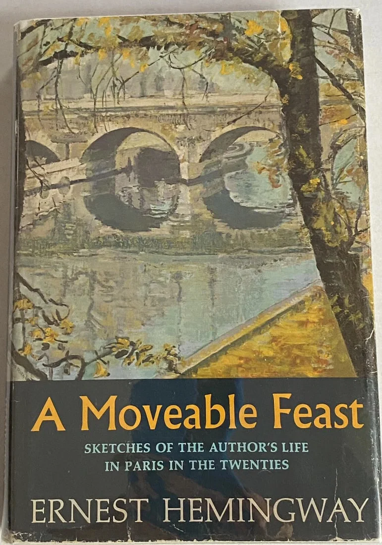 Ernest Hemingway A Moveable Feast Charles Scribner's Sons 1964 1st/1st HC/DJ VG