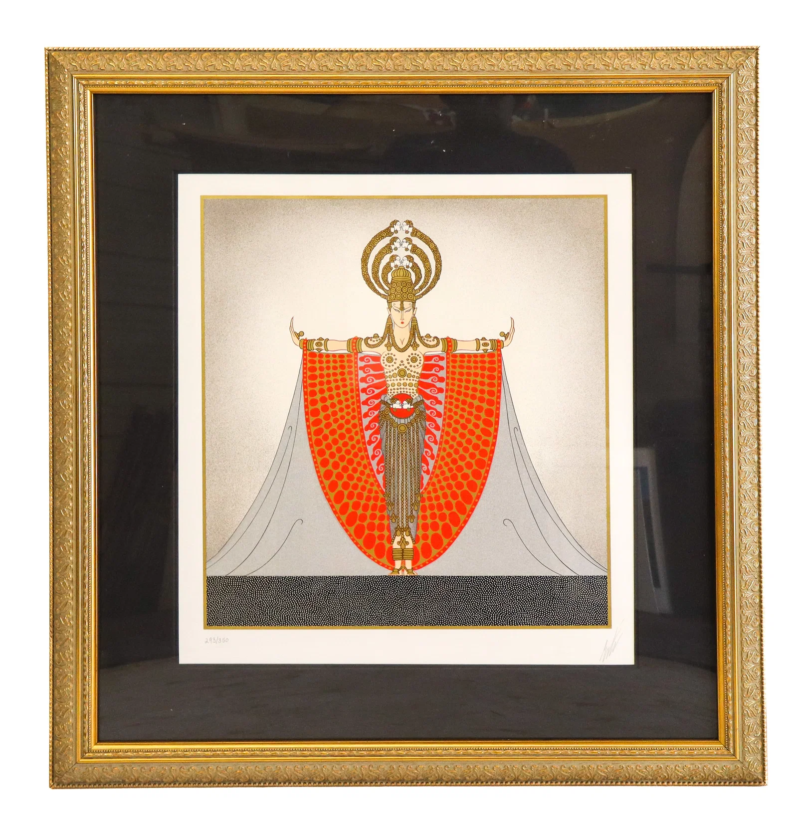 Erte "Indo-China" Lithograph