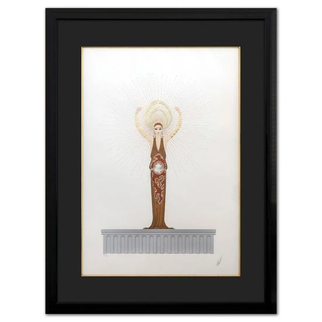 Erte- Serigraph "Diana"