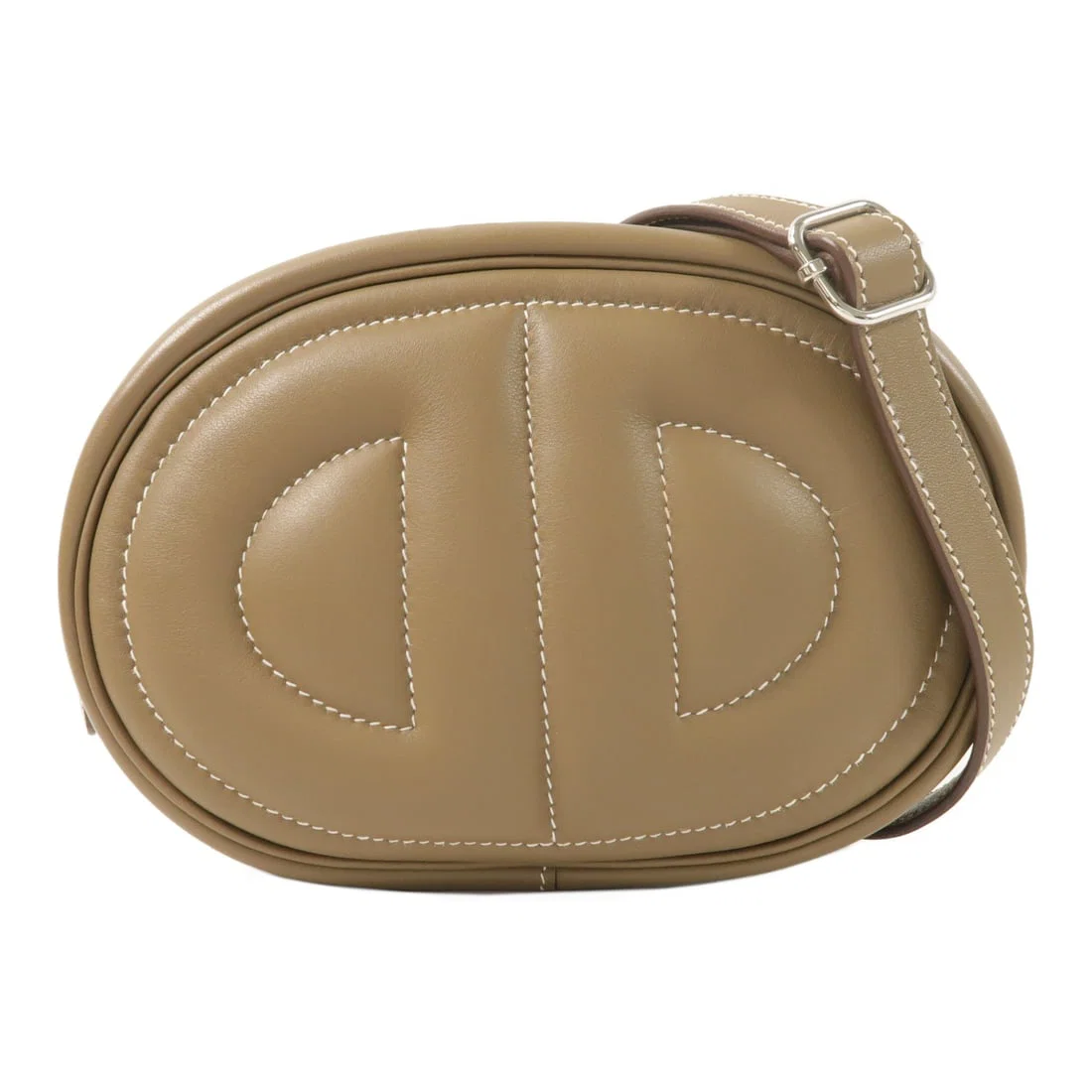 Etoupe Swift Leather In The Loop 18 Waist Bag with Palladium Hardware