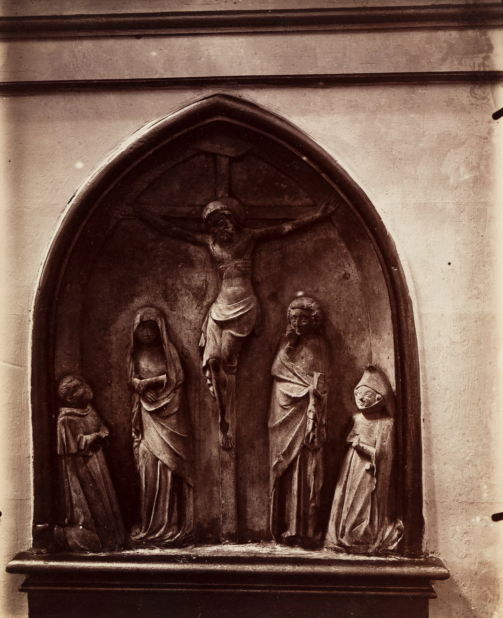Eugène Atget. Church Saint-Julien-le-Pauvre, Paris. Circa 1899.