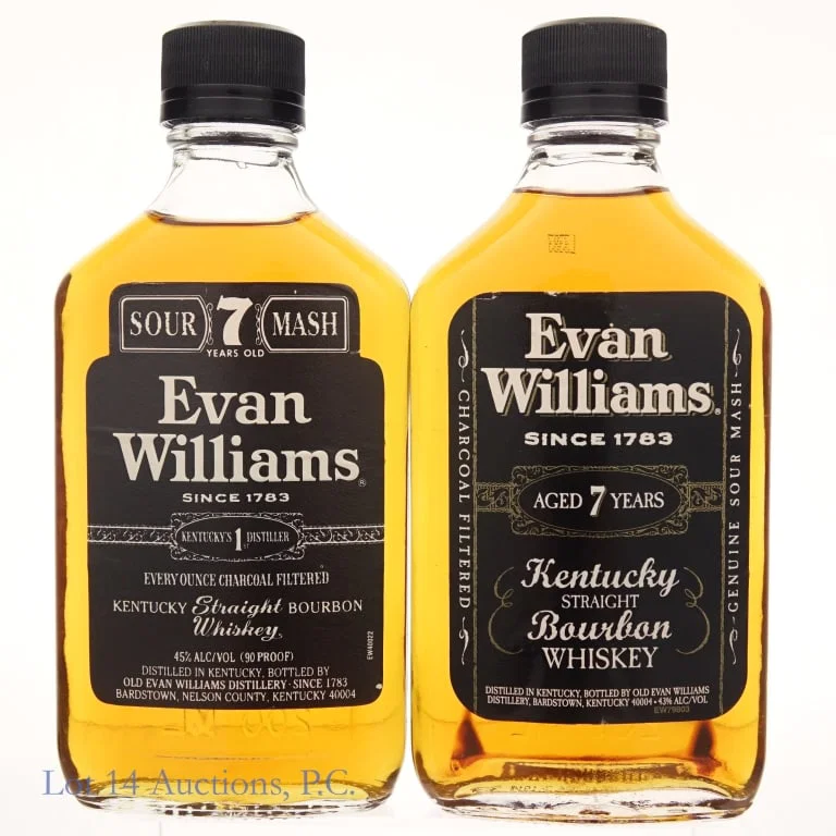 Evan Williams 7 Year Bourbon (2 X 200 ml)