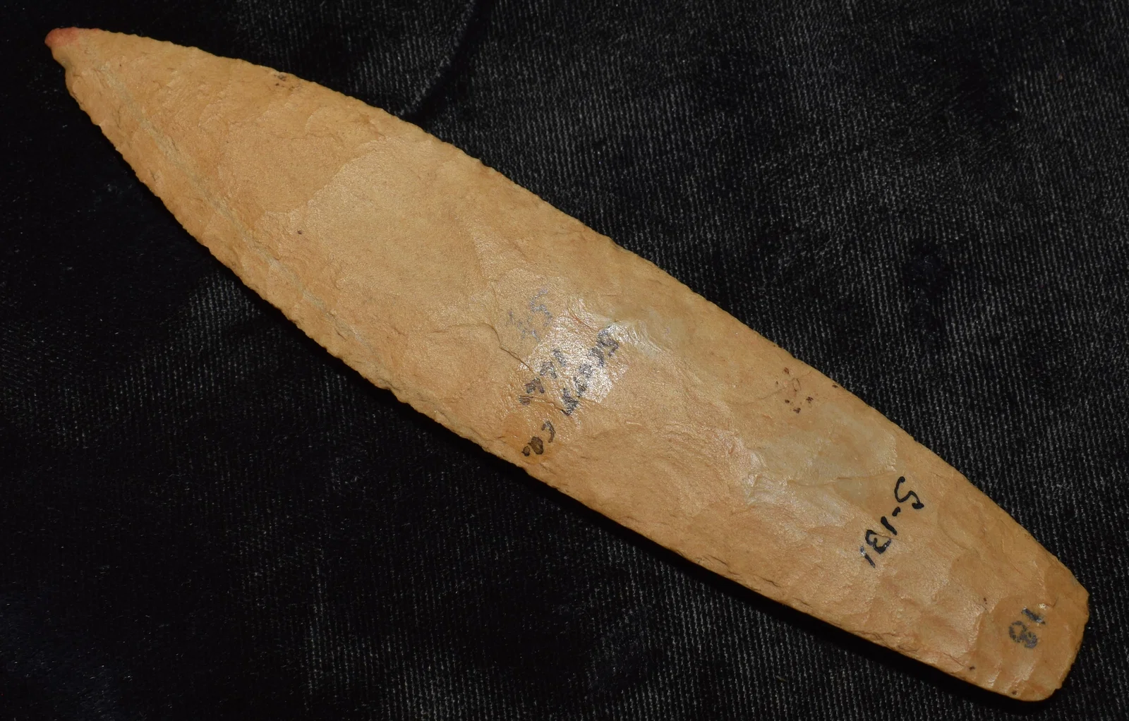 Exceptional 5 1/2" Agate Basin found in Scott Co., Ill w/ Keele COA