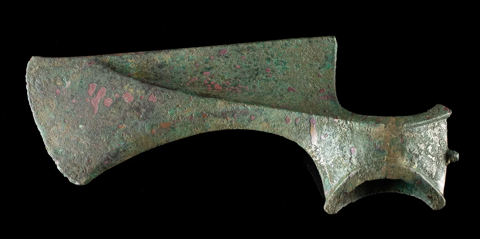 Exceptional Luristan Bronze Socketed Axe Head