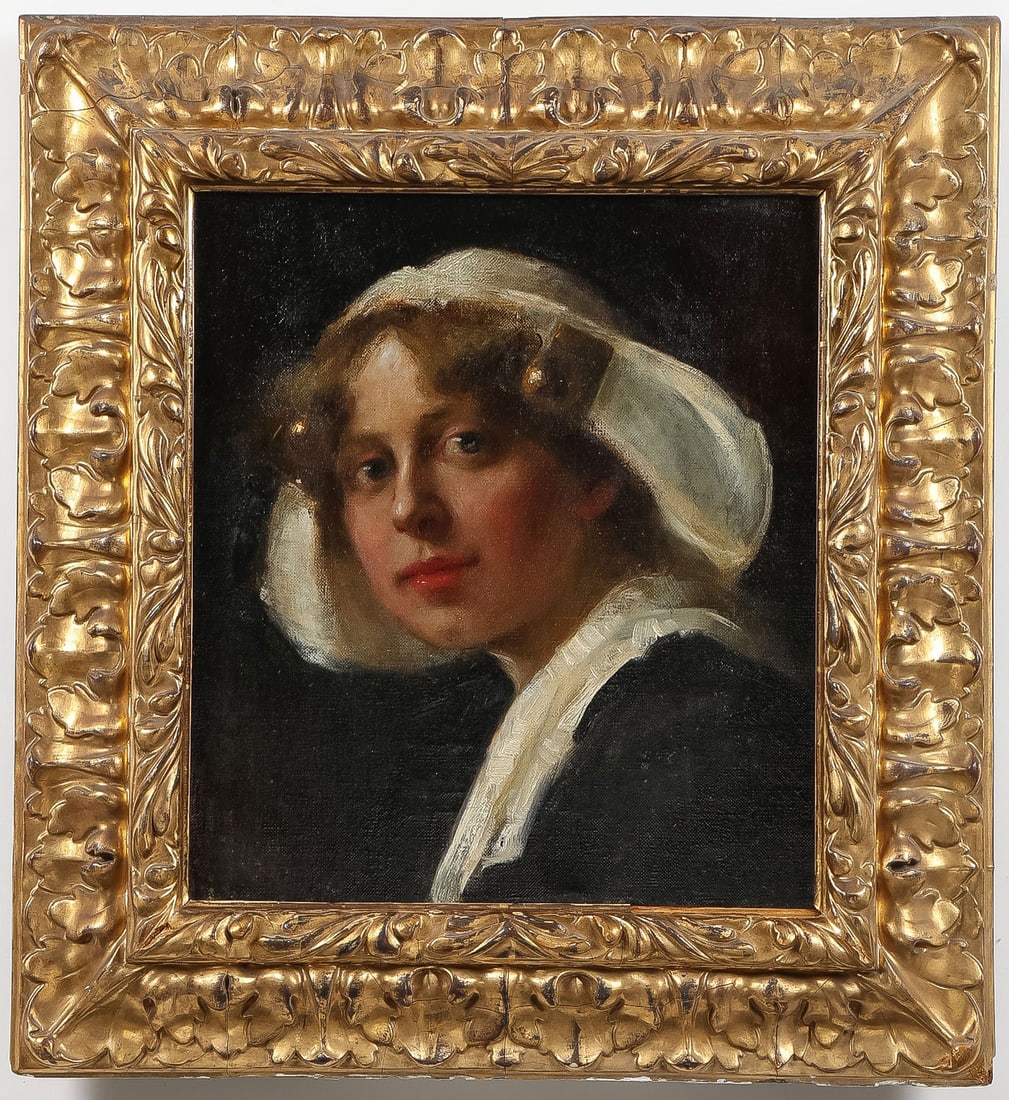EXHIBITED MUNICH SCHOOL PAINTING, 1903