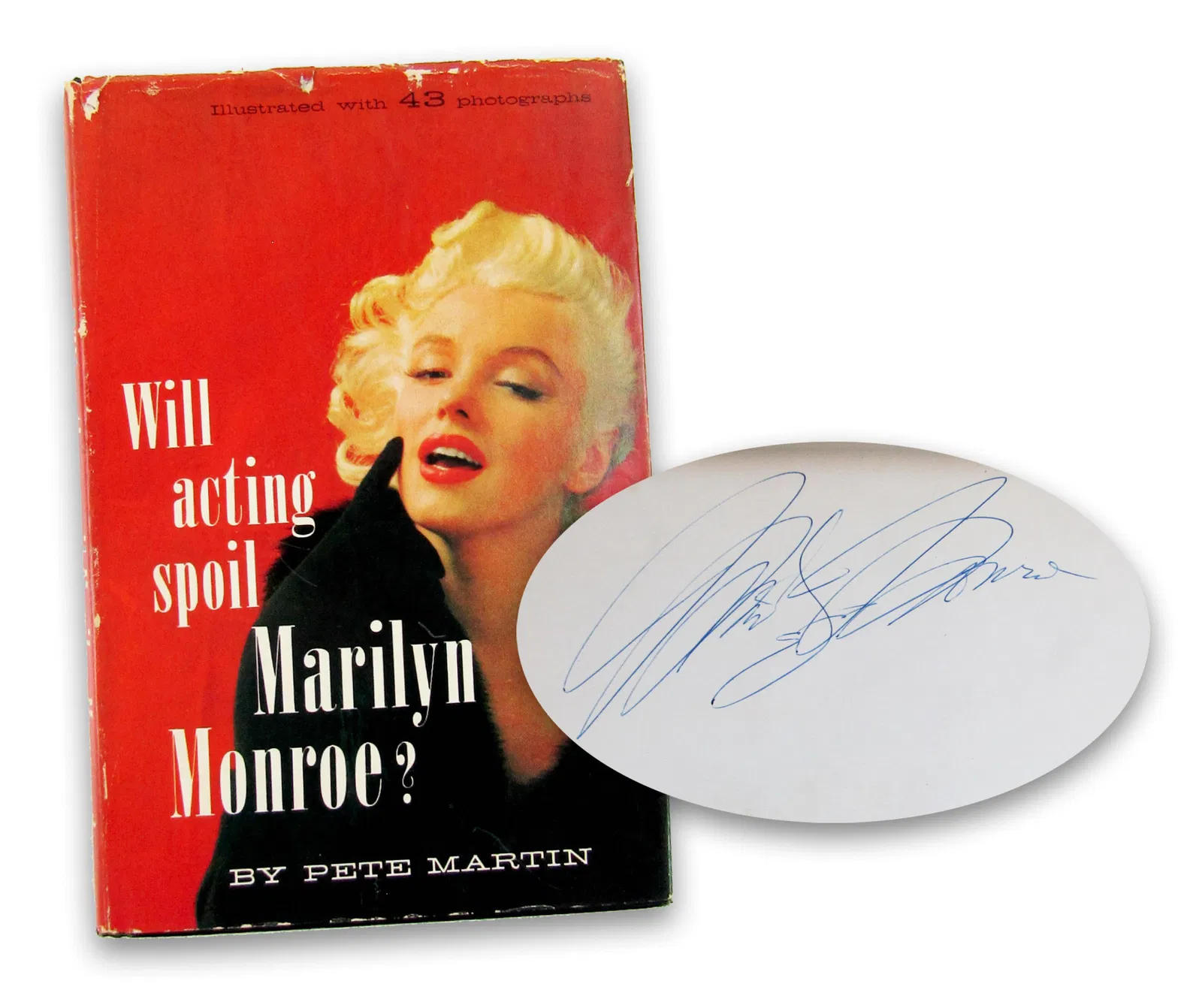 Extreme Rarity! The Only Signed Marilyn Bio Book at Auction in 50+ Years! JSA LOA