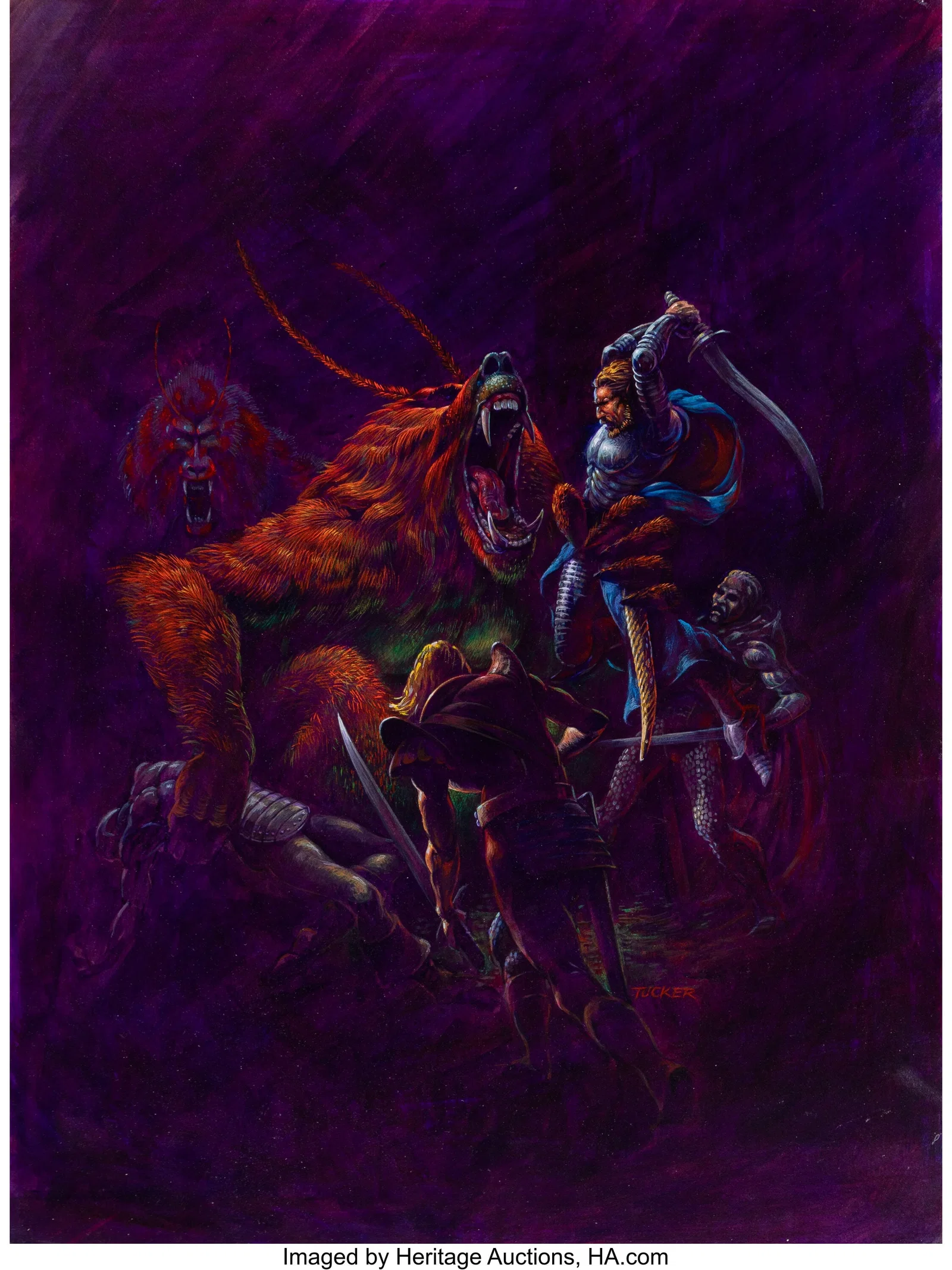 Ezra Tucker (American, 20th Century) Quest for T