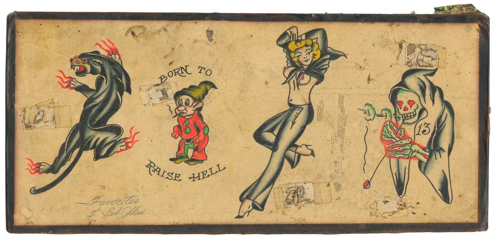 Favorites of Bob Shaw Four Design Flash Sheet