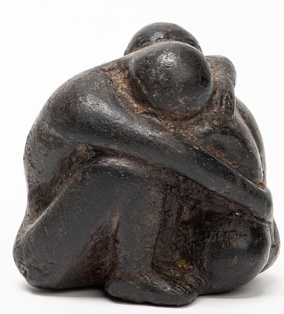 Felipe Castenada ( Mexico b. 1933- ) "Monument to Love" Bronze Sculpture