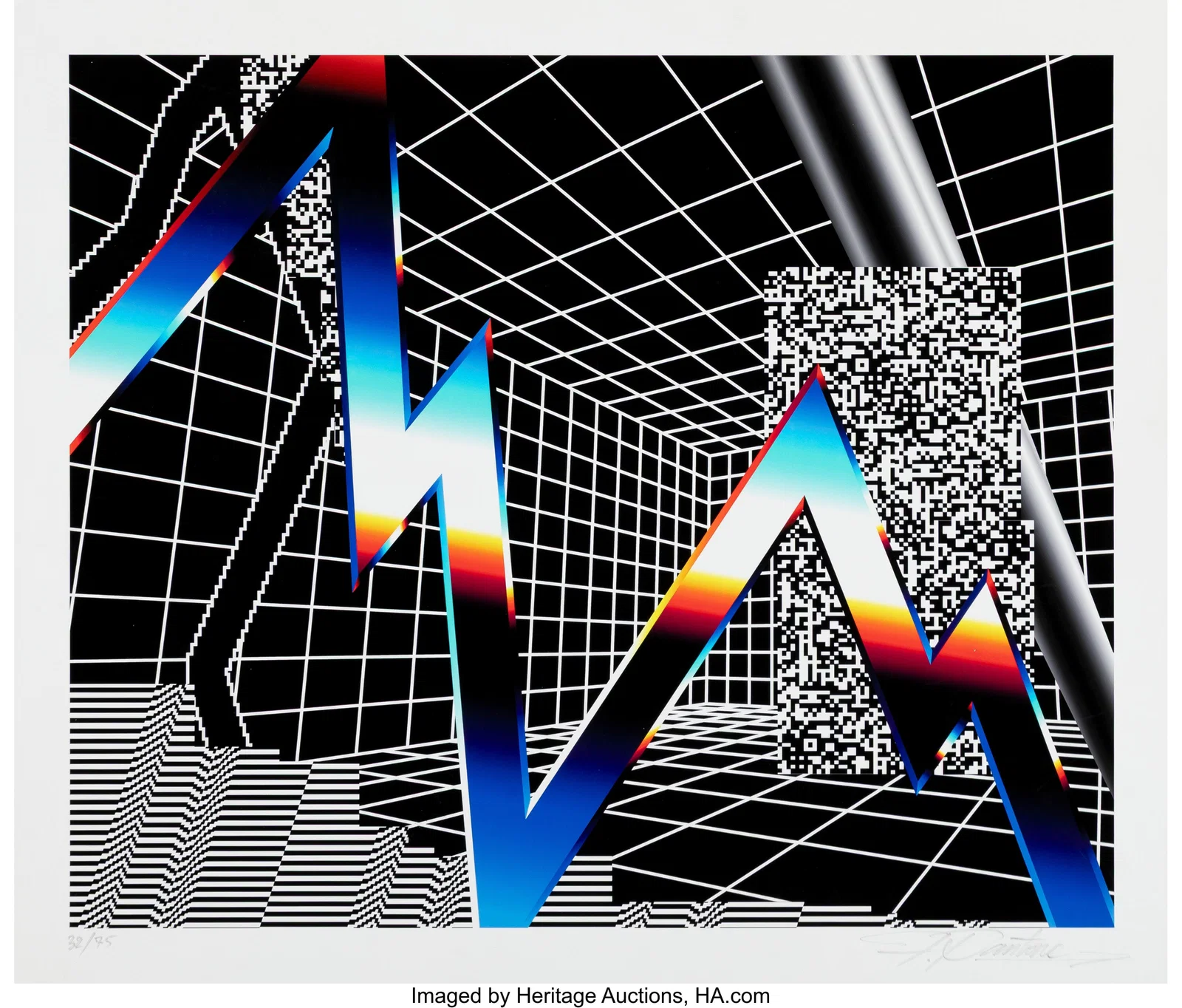 Felipe Pantone (b. 1986) Optichromie 27, 2016 Ar