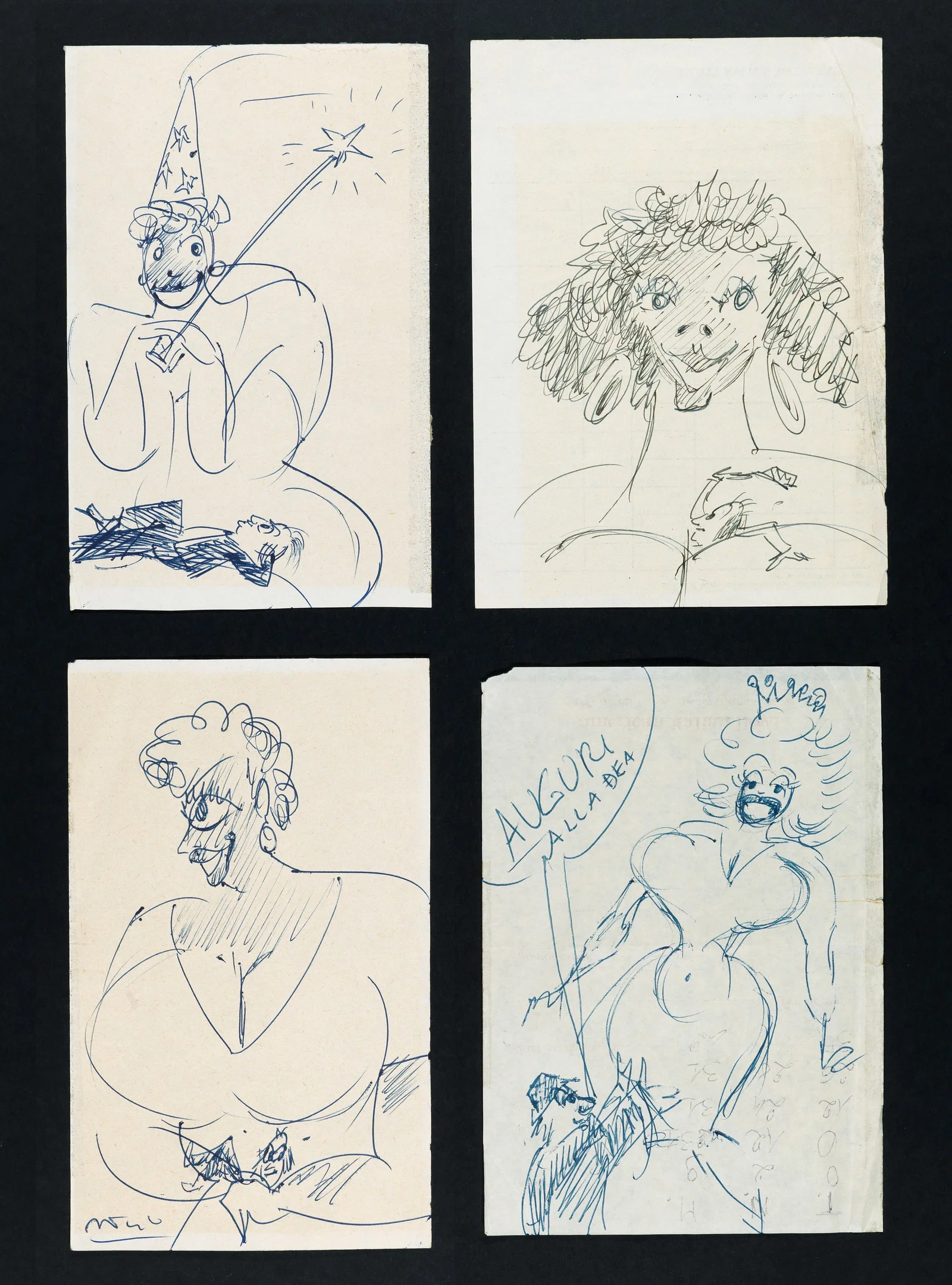 Fellini Federico - "Federico e le donne", anni 80 / 90