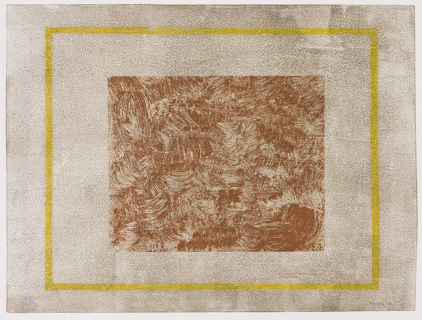 Felrath Hines (1913-1993), Sepia Image, 1982.