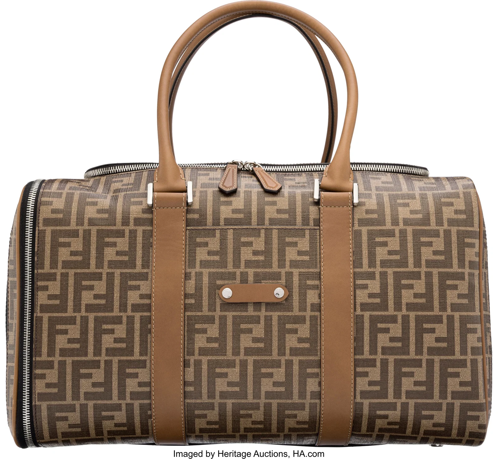 Fendi Zucca Coated Canvas Pet Carrier Condition: