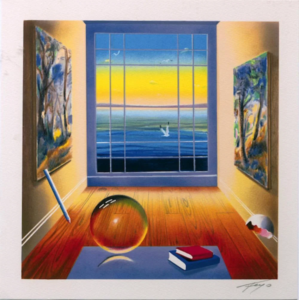 Ferjo, 'Fortune Teller', Signed Limited Edition Artist Proof, Lithograph w/ Artist COA